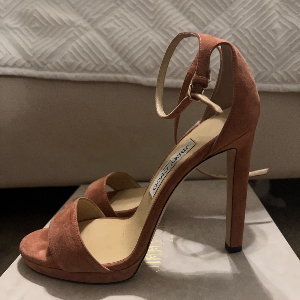 Jimmy Choo Suede Misty 120 - Picture 7 of 12